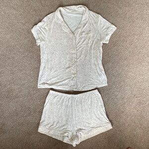 Stars Above Snakeskin Print Matching PJ Set